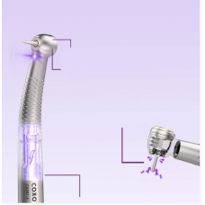 Наконечник (з індикатором карієсу) CX207-F H65-SP LED турбінний, COXO