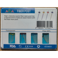 Штифти скловолоконні Fiber post, рифлені