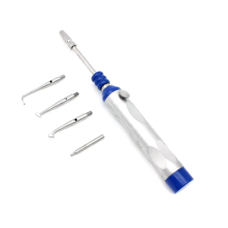 Коронознімач напівавтоматичний синій