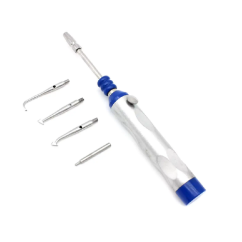 Коронкосниматель полуавтоматический синий