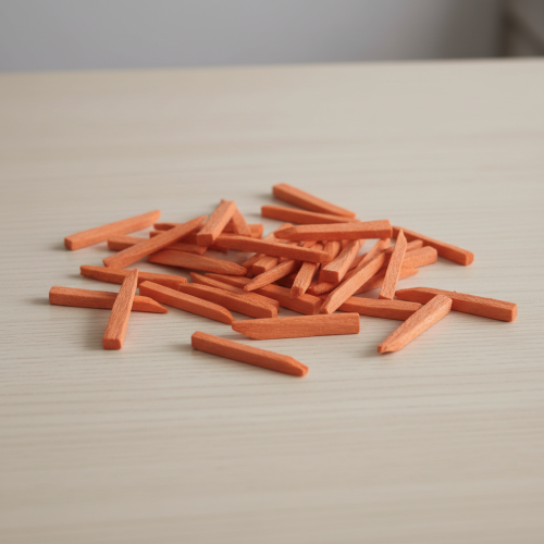 Клини фіксуючі №1.181 оранжеві супертонкі, 100 шт