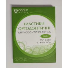 Еластики ортодонтичні 3,5oz (Light) 100шт