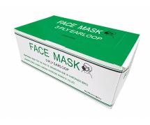 Маски медичні процедурні FACE MASK (50 шт) блакитні