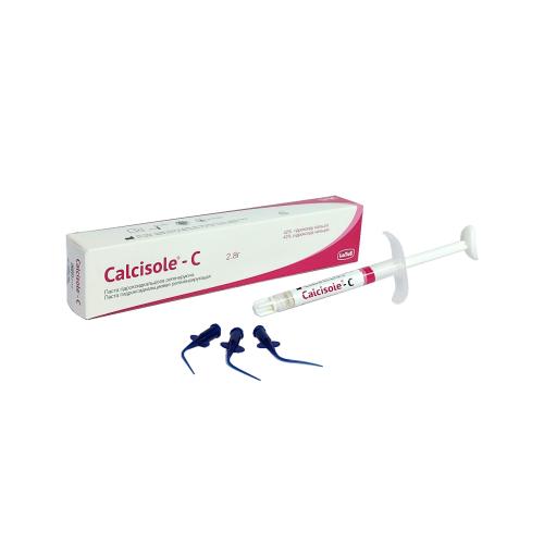 Кальцизол-Ц (Calcisole-C) паста для тимчасового пломбування кореневих каналів (2,8г)