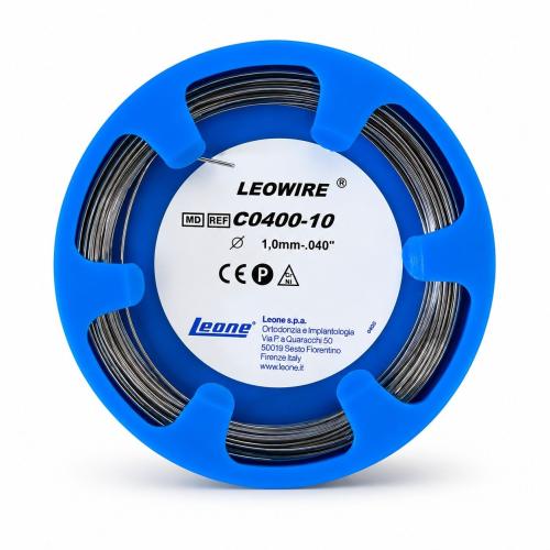 Дріт ортодонтичний LEOWIRE C0400-10 з нержавіючої сталі Ø1,0 мм (.040") – LEONE, Італія