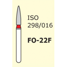 Бор пламеподібний стрілчастий кінчик Mani FO-22F серія Fine 3 шт