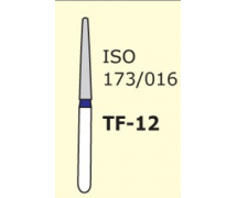 Бор конус із плоским кінцем Mani TF-12 3 шт