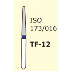 Бор конус із плоским кінцем Mani TF-12 3 шт