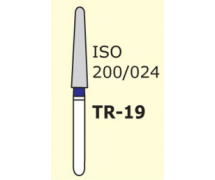 Бор конус із закругленим кінцем Mani TR-19 3 шт