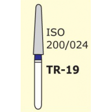 Бор конус із закругленим кінцем Mani TR-19 3 шт