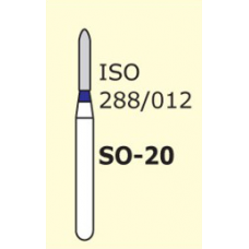 Бор прямий стрілчастий кінчик Mani SO-20 3 шт