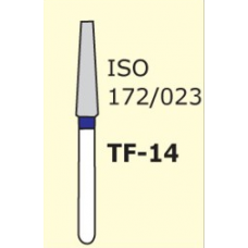 Бор конус із плоским кінцем Mani TF-14 3 шт