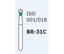 Бор кулястий Mani BR-31C серія Coarse 3 шт