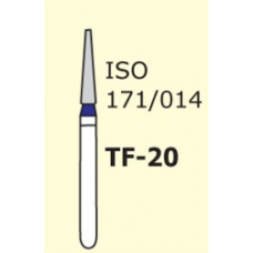 Бор конус із плоским кінцем Mani TF-20 3 шт