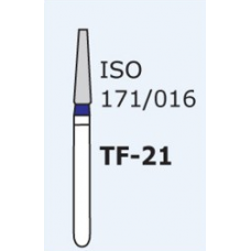 Бор конус с плоским концом Mani TF-21 3 шт