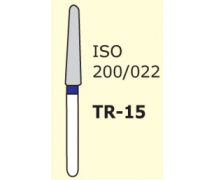 Бор конус с закругленным концом Mani TR-15 3 шт