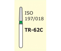 Бор конусоподібний плоский кінчик Mani TR-62C серія Coarse 3 шт