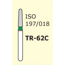 Бор конусоподібний плоский кінчик Mani TR-62C серія Coarse 3 шт