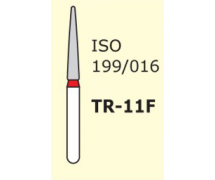 Бор конусоподібний закруглений кінчик Mani TR-11F серія Fine 3 шт