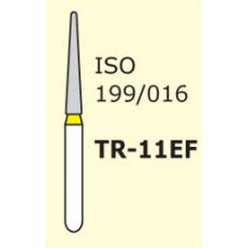 Бор конусоподібний закруглений кінчик Mani TR-11EF серія Extra Fine 3 шт