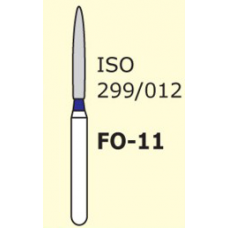 Бор пламеподібний стрілчастий кінчик Mani FO-11 3 шт