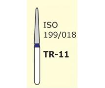 Бор конус із закругленим кінцем Rogin TR-11 5 шт