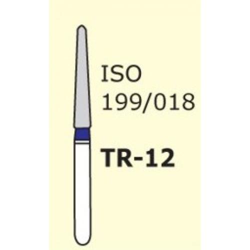 Бор конус із закругленим кінцем Rogin TR-12 5 шт